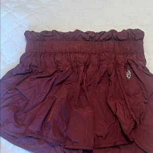 Free people movement red shorts